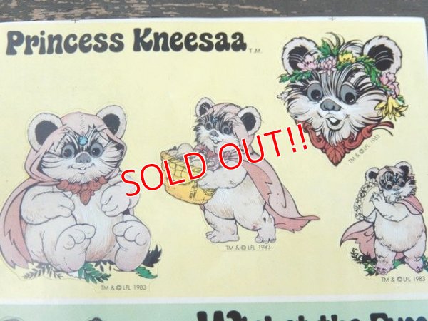 画像2: ct-150922-48 STAR WARS / 80's Princess Kneesaa & Wicket Sticker