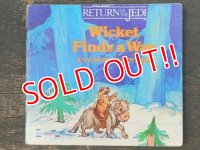 ct-150922-48 STAR WARS / 80's RETURN OF THE JEDI Ewok Picture Book