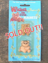 ct-150922-47 Wicket the Ewok & Princess Kneesaa / 80's Magnet