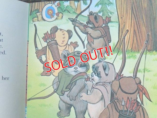 画像3: ct-150922-48 STAR WARS / 80's RETURN OF THE JEDI Ewok Picture Book