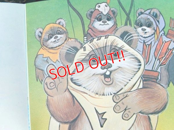 画像4: ct-150922-48 STAR WARS / 80's RETURN OF THE JEDI Ewok Picture Book