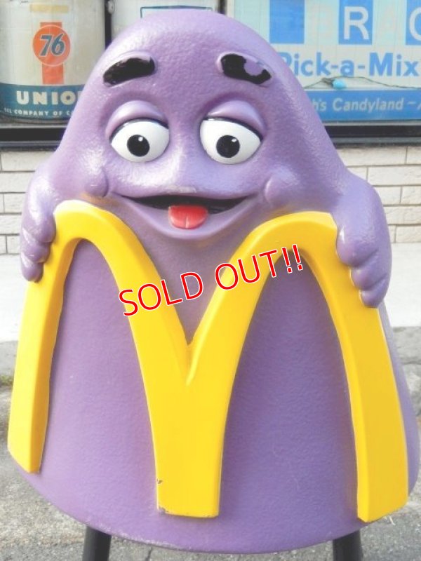 画像2: dp-160805-03 McDonald's / Grimace Kid's Chair