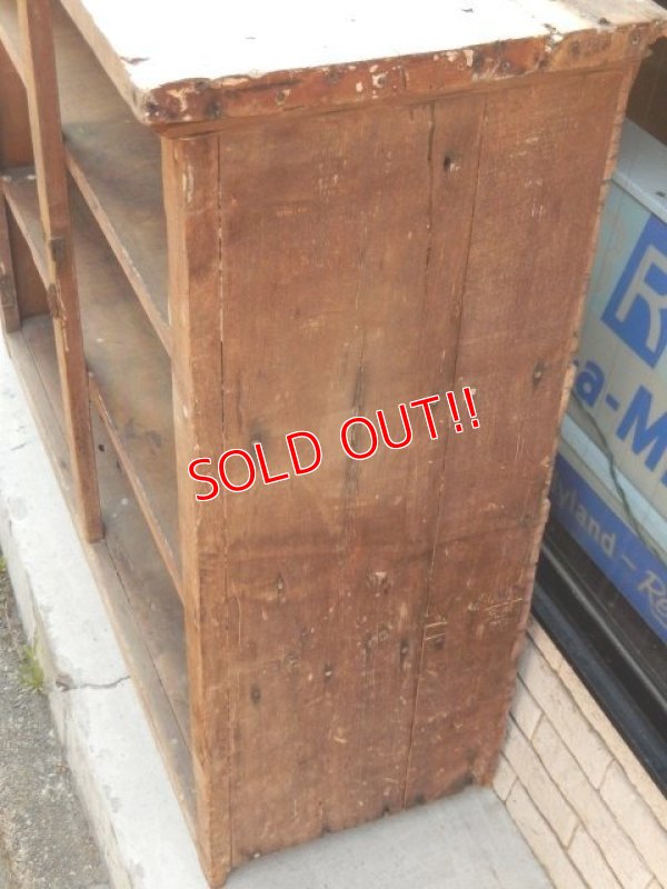 画像6: dp-160805-06 Antique Wood Shelf