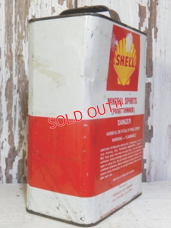 画像3: dp-160817-02 SHELL / 60's One Gallon Can