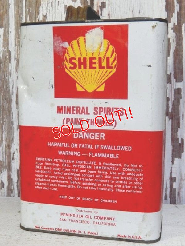 画像1: dp-160817-02 SHELL / 60's One Gallon Can