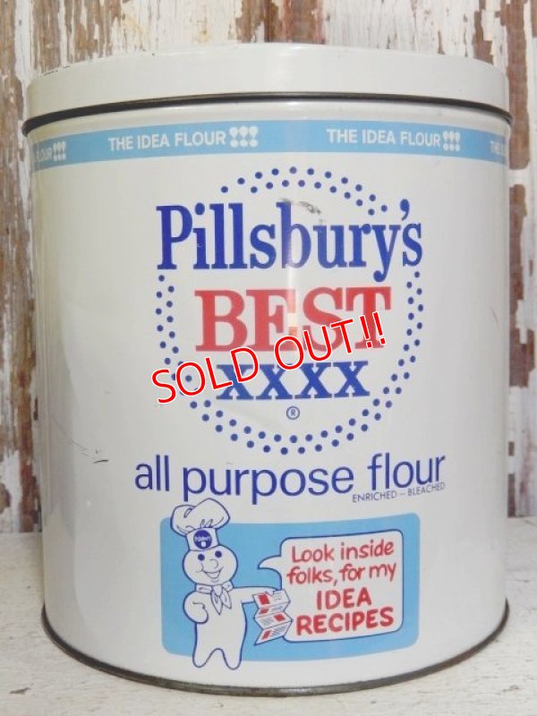 画像4: ct-160823-05 Pillsbury / J.L.CLARK Tin Canister