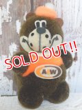 ct-160823-06 A&W / Great Root Bear 80's mini Plush