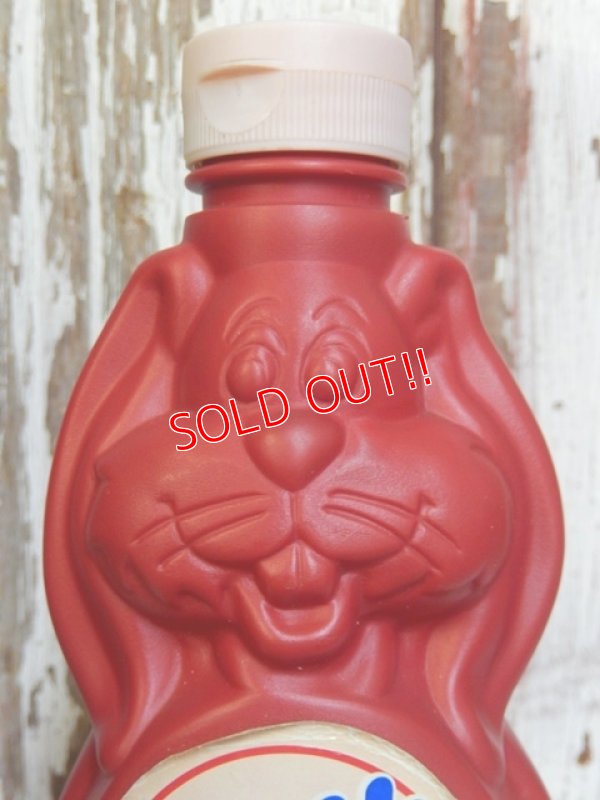 画像2: ct-160823-14 Nestlé / Quik Bunny 80's-90's Strawberry Syrup Bottle