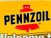 画像2: dp-160823-12 Pennzoil / 90's W-side Plastic Sign (2)