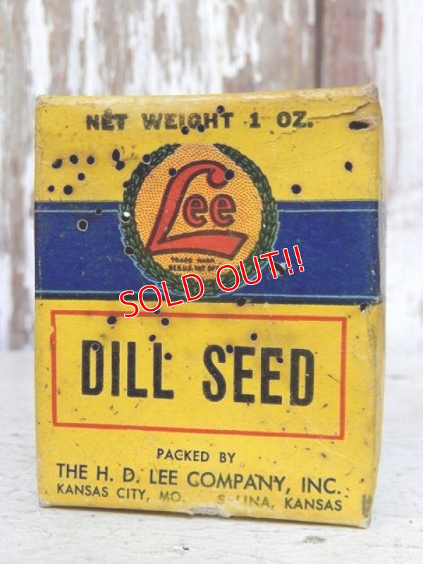 画像1: dp-160823-09 Lee / 30's-40's DILL SEED Box
