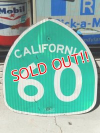 dp-160901-07 Road Sign CALIFORNIA 60