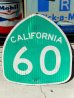 画像1: dp-160901-07 Road Sign CALIFORNIA 60 (1)