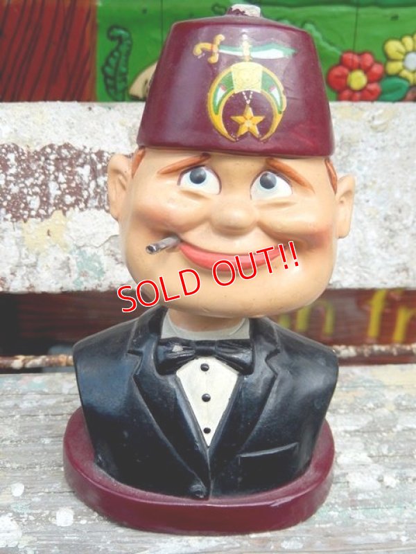 画像1: ct-160901-05 60's Masonic Shriner Bobblehead