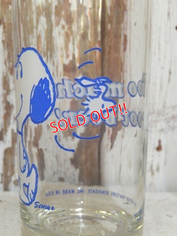 画像3: gs-160901-03 Snoopy / 70's "Too much root beer!" glass