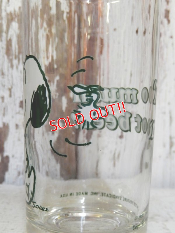 画像3: gs-160901-02 Snoopy / 70's "Too much root beer!" glass