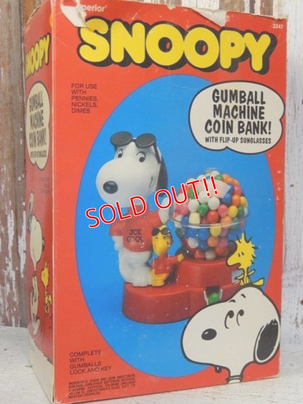 画像13: ct-160901-01 Snoopy / Superior 80's Gum Ball Machine