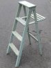 画像1: dp-160901-14 Vintage Wood Ladder (1)