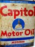 画像2: dp-160901-13 The Atlantic / Capitol Motor Oil 2 Gallon Can (2)