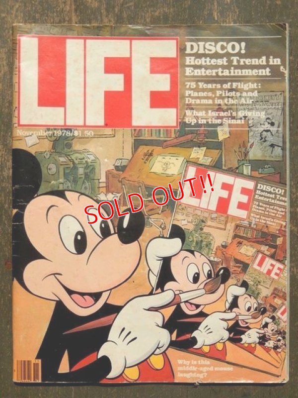 画像2: ct-160901-12 LIFE Magazine / November 1978 Mickey Mouse