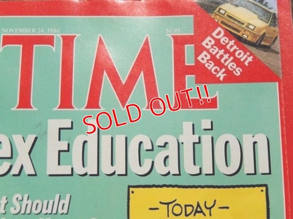画像3: ct-160901-07 TIME Magazine / November 24,1986 PEANUTS