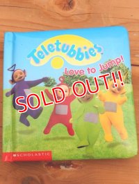 ct-160915-01 Teletubies / 1999 Picture Book "Love to Jump!"