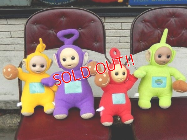 画像1: ct-160915-01 Teletubies / TOMY 90's Talking Plush Doll Set