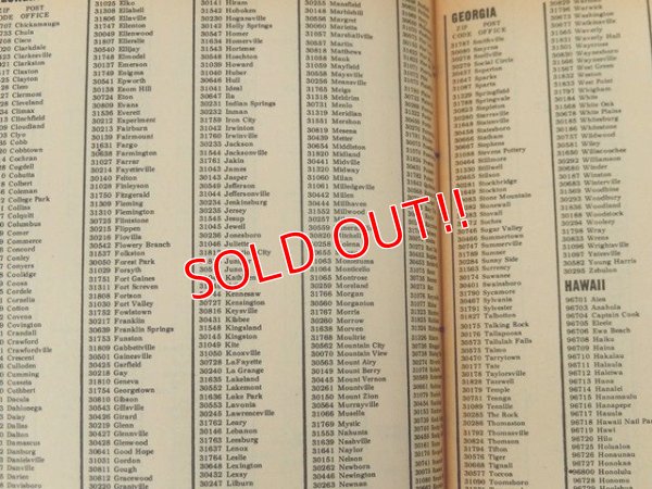 画像4: ct-160823-30 MR.ZIP / 60's ZIP CODE DIRECTORY