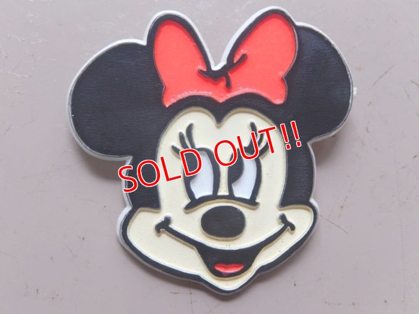 画像1: ct-160901-18 Minnie Mouse / Plastic Pinback