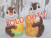 ct-160901-26 Chip 'n' Dale / Ceramic Salt & Pepper
