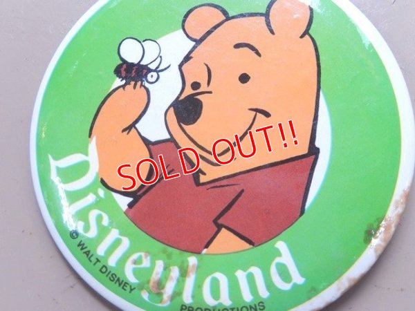 画像2: ct-160901-23 Disneyland / 70's Winnie the Pooh Pinback