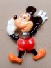画像1: ct-160901-15 Mickey Mouse / 70's Plastic Pinback (1)