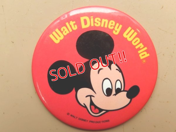 画像1: ct-160901-20 Walt Disney World / 70's Mickey Mouse Pinback