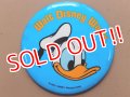 ct-160901-22 Walt Disney World / 70's Donald Duck Pinback