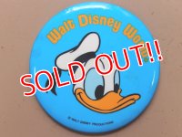 ct-160901-22 Walt Disney World / 70's Donald Duck Pinback