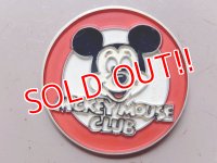 ct-160901-19 Mickey Mouse Club / Plastic Pinback