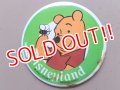 ct-160901-23 Disneyland / 70's Winnie the Pooh Pinback