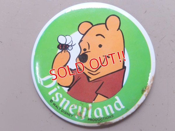 画像1: ct-160901-23 Disneyland / 70's Winnie the Pooh Pinback