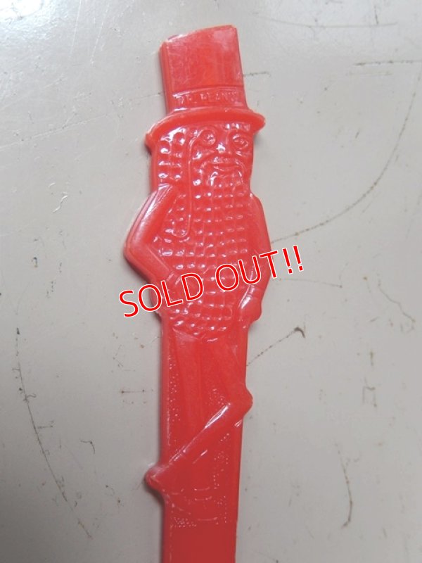 画像2: ct-160901-34 Planters / Mr.Peanut 60's Plastic Butter Knife (Red)