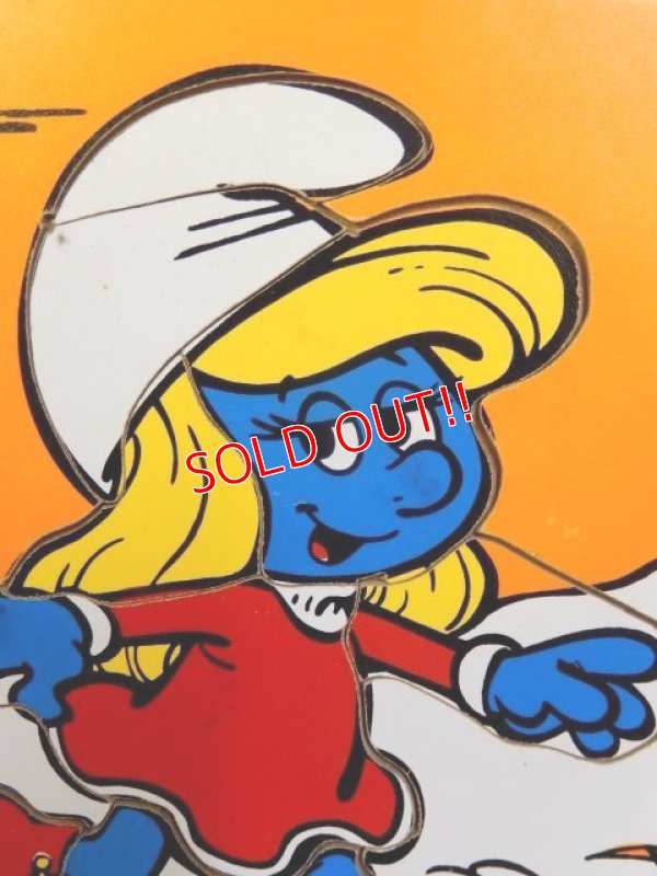 画像2: ct-160901-40 Smurfette / Playskool 80's Wood Puzzle