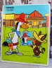 画像1: ct-160901-39 Quick Draw McGraw & Baba Looey / Playskool 80's Wood Puzzle (1)