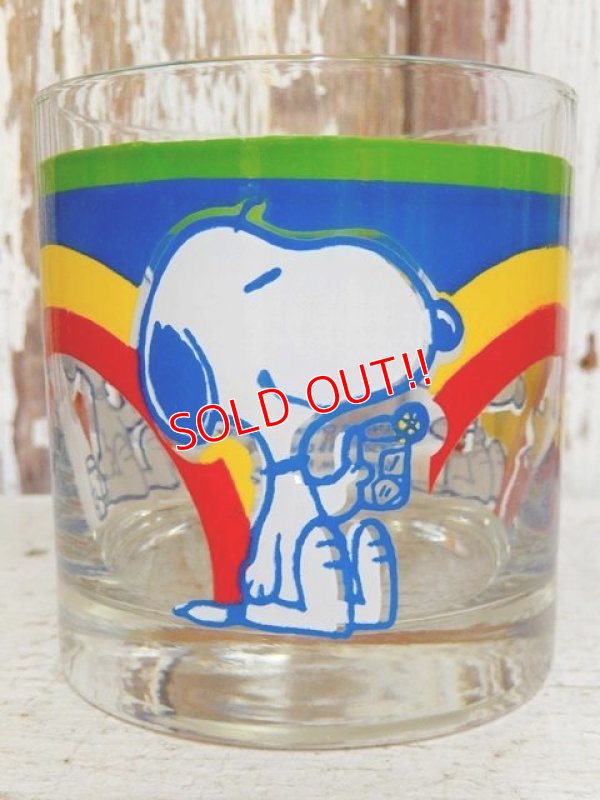 画像1: ct-160901-41 Snoopy / 70's Glass "Rainbow"