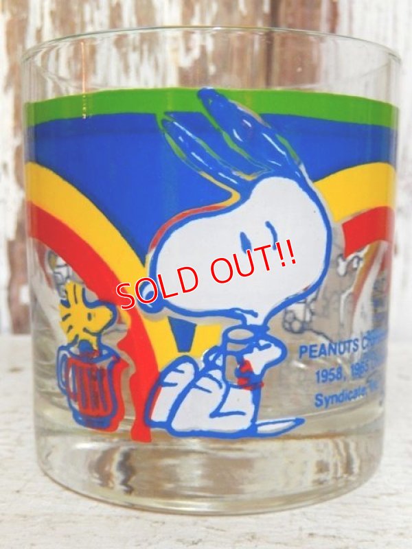 画像2: ct-160901-41 Snoopy / 70's Glass "Rainbow"