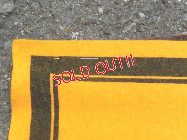 画像5: ct-160901-38 PEANUTS / 60's Banner "Snoopy" Yellow