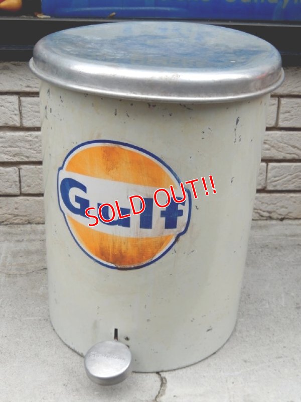 画像1: dp-160901-22 Gulf / 60's-70's Trash Box