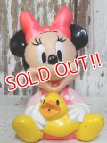 ct-160901-48 Baby Minnie Mouse / 90's Soft Vinyl Doll