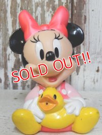 ct-160901-48 Baby Minnie Mouse / 90's Soft Vinyl Doll