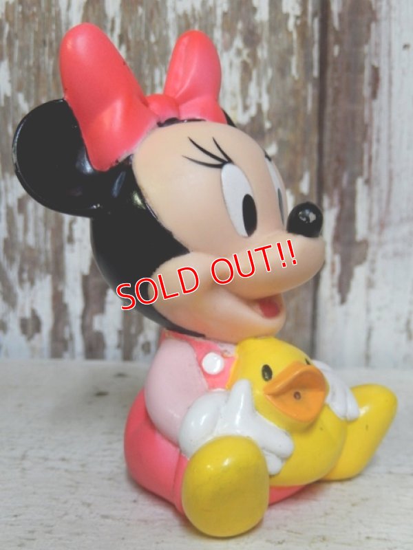 画像2: ct-160901-48 Baby Minnie Mouse / 90's Soft Vinyl Doll