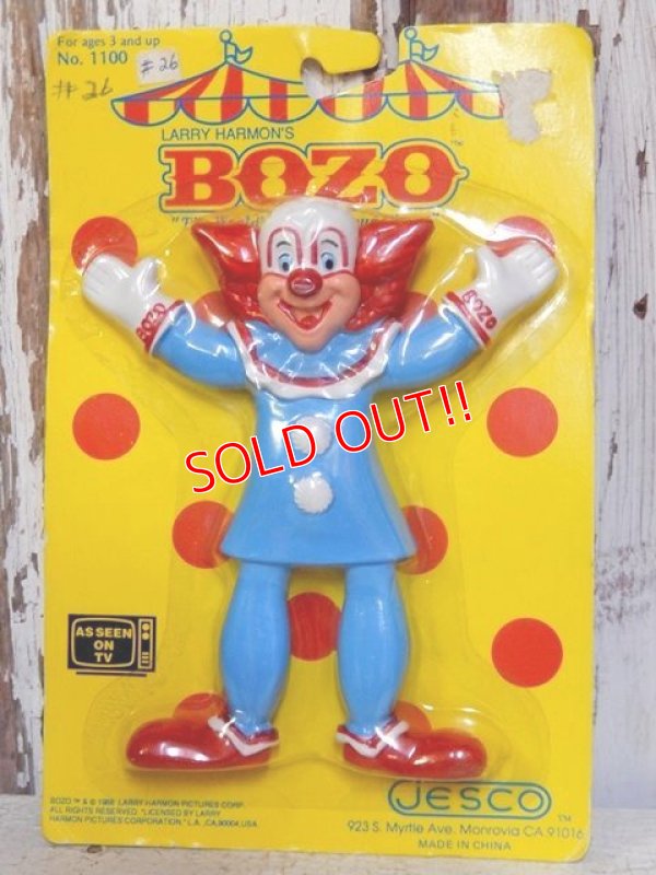 画像1: ct-161003-10 Bozo the Crown / 80's Bendable Figure