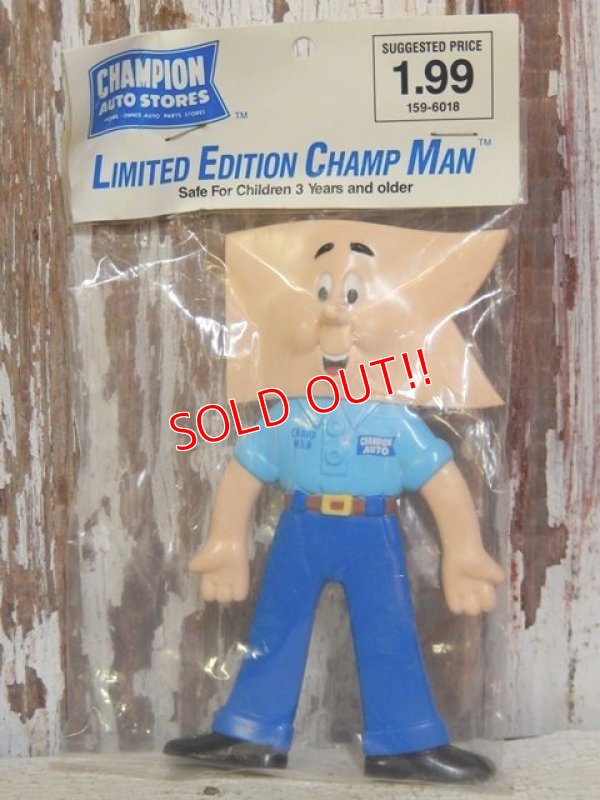 画像1: ct-161010-14 CHAMPION / Champman 90's Bendable Figure (Mint)