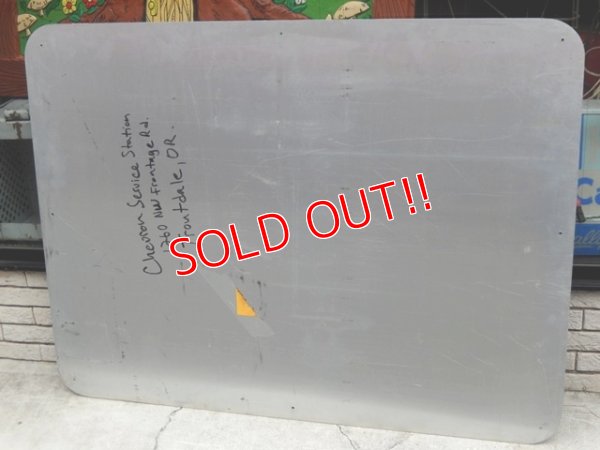 画像6: dp-161010-03 Chevron / Highway Metal sign